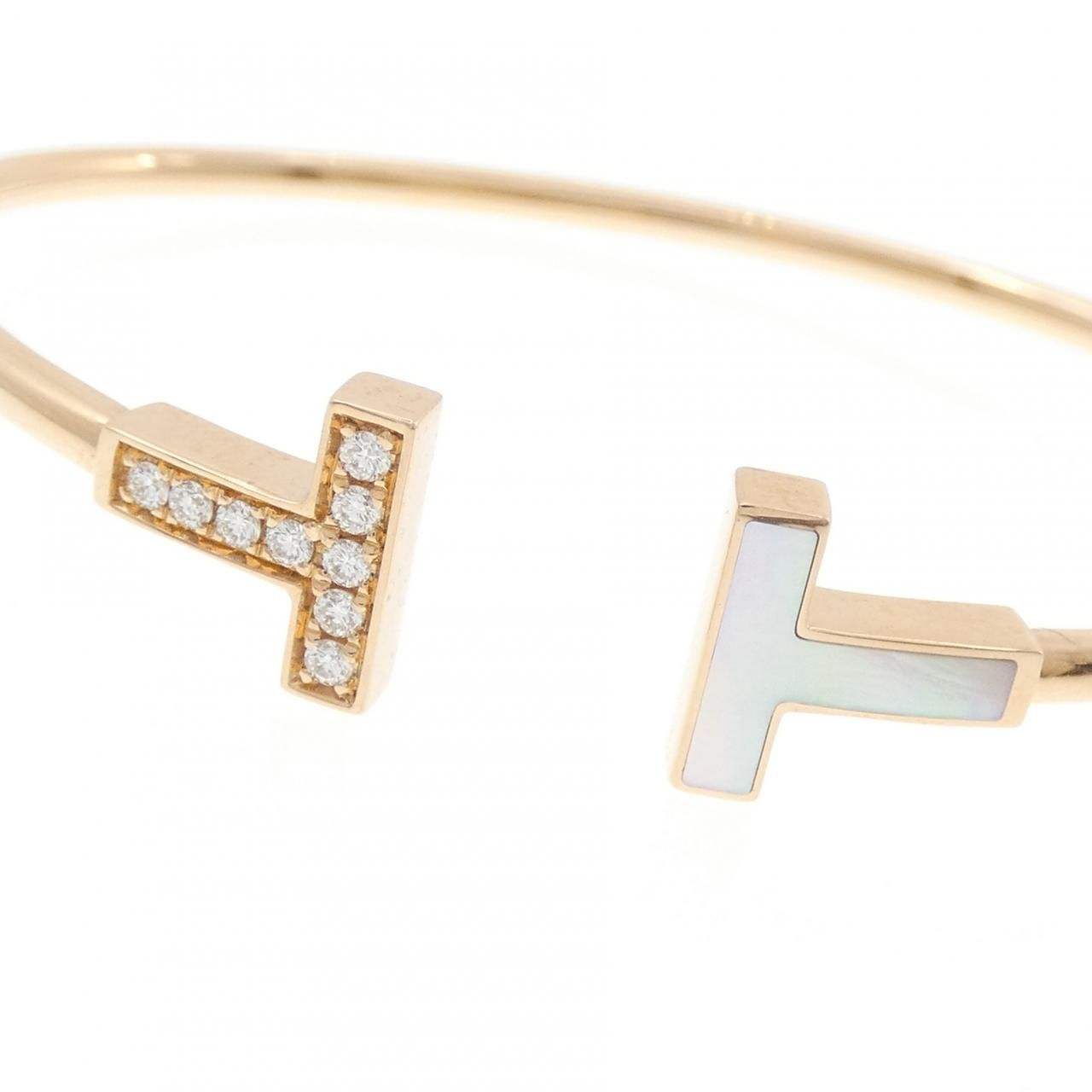 Tiffany & Co T Wire Bangle Bracelet — view 2