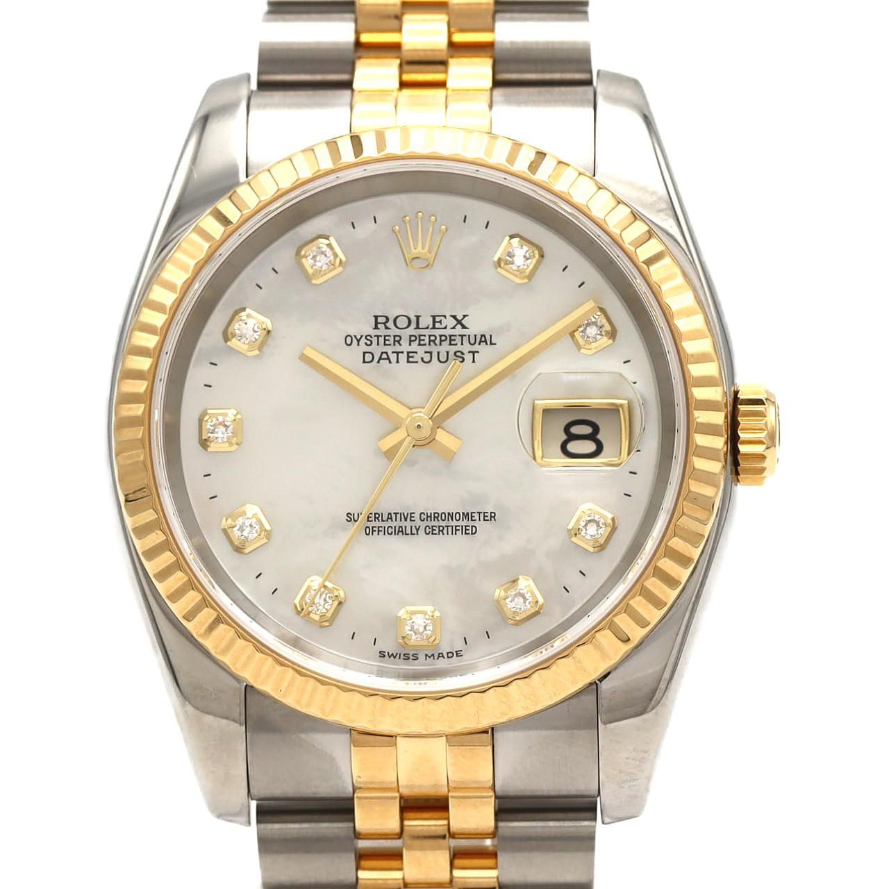 Rolex Datejust Automatic Winding Number Watch