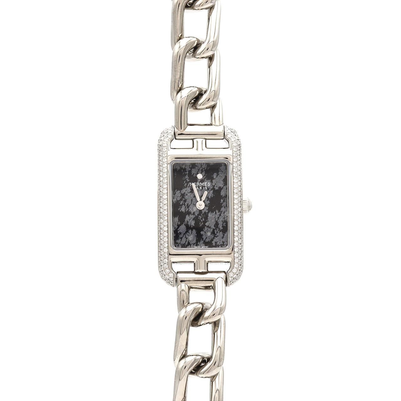 Hermes Nantucket D SS Quartz Watch