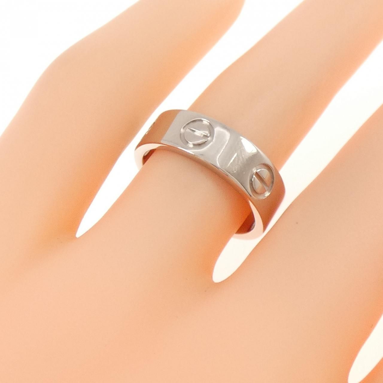 Cartier Love Ring White Gold — view 4