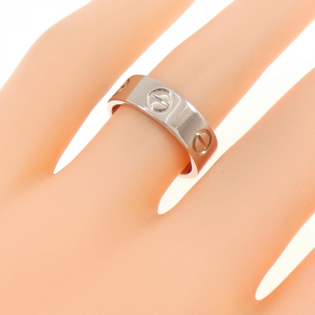 Cartier Love Ring White Gold — view 4