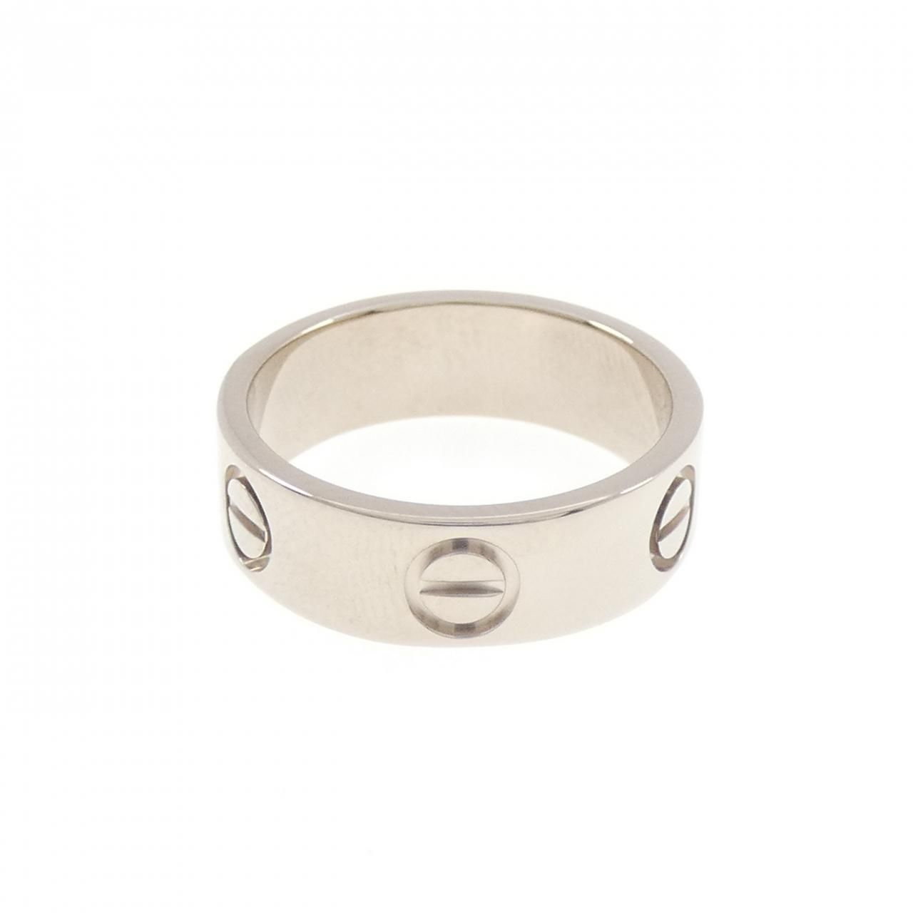 Cartier Love Ring White Gold — view 2