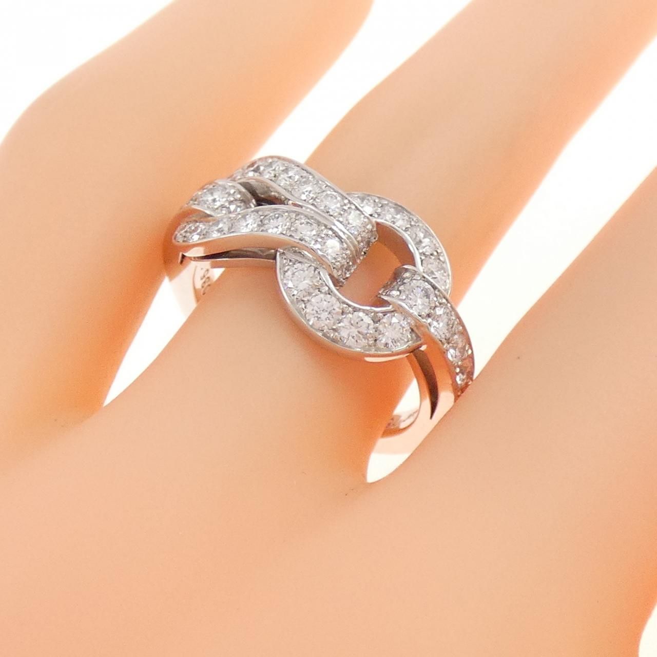 Cartier Agraph Ring White Gold — view 5