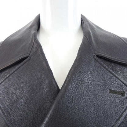 Hermes Vintage Leather Coat — view 5