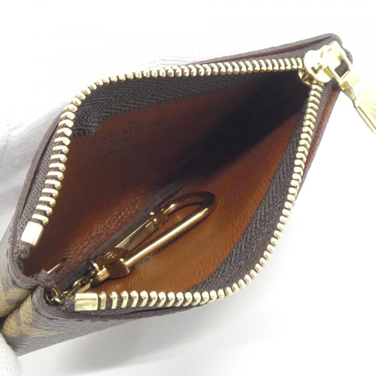 Louis Vuitton Monogram Pochette Cles Coin & Key Case Key Holder — view 4