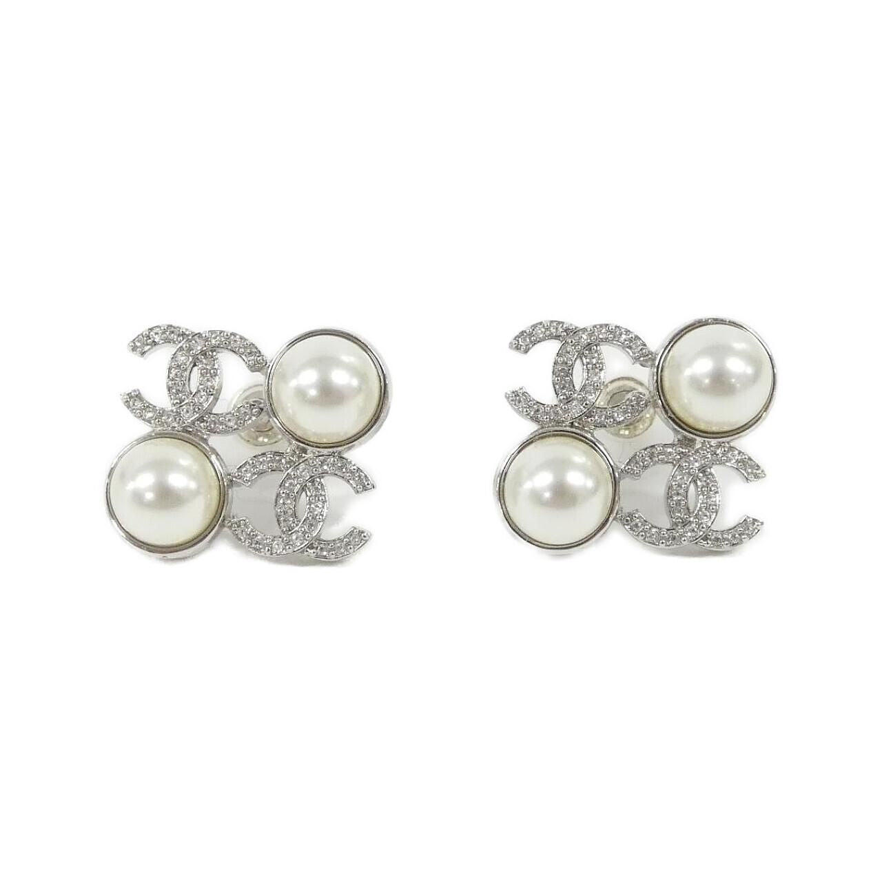 Chanel Earrings Silver