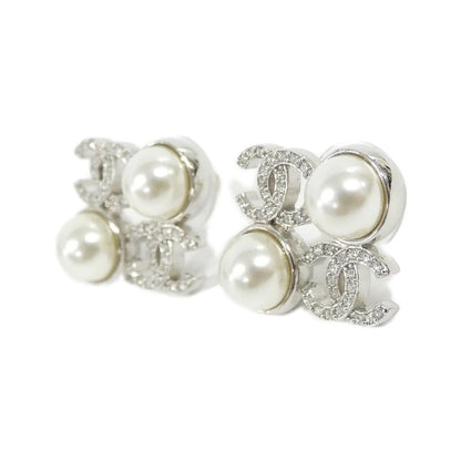 Chanel Earrings Silver — view 2