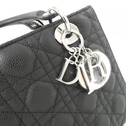 Dior Lady Bag Handbag Black — view 4