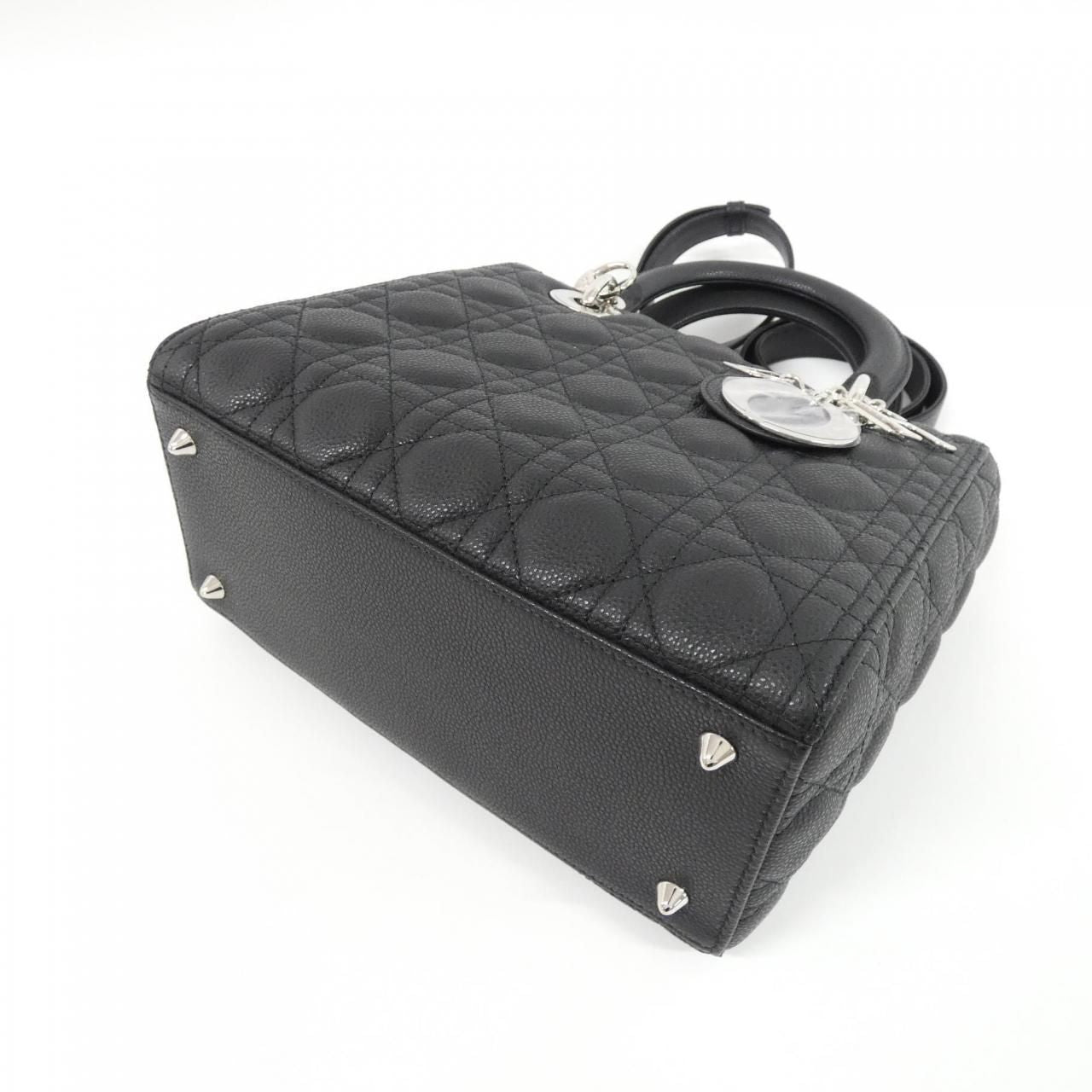 Dior Lady Bag Handbag Black — view 3