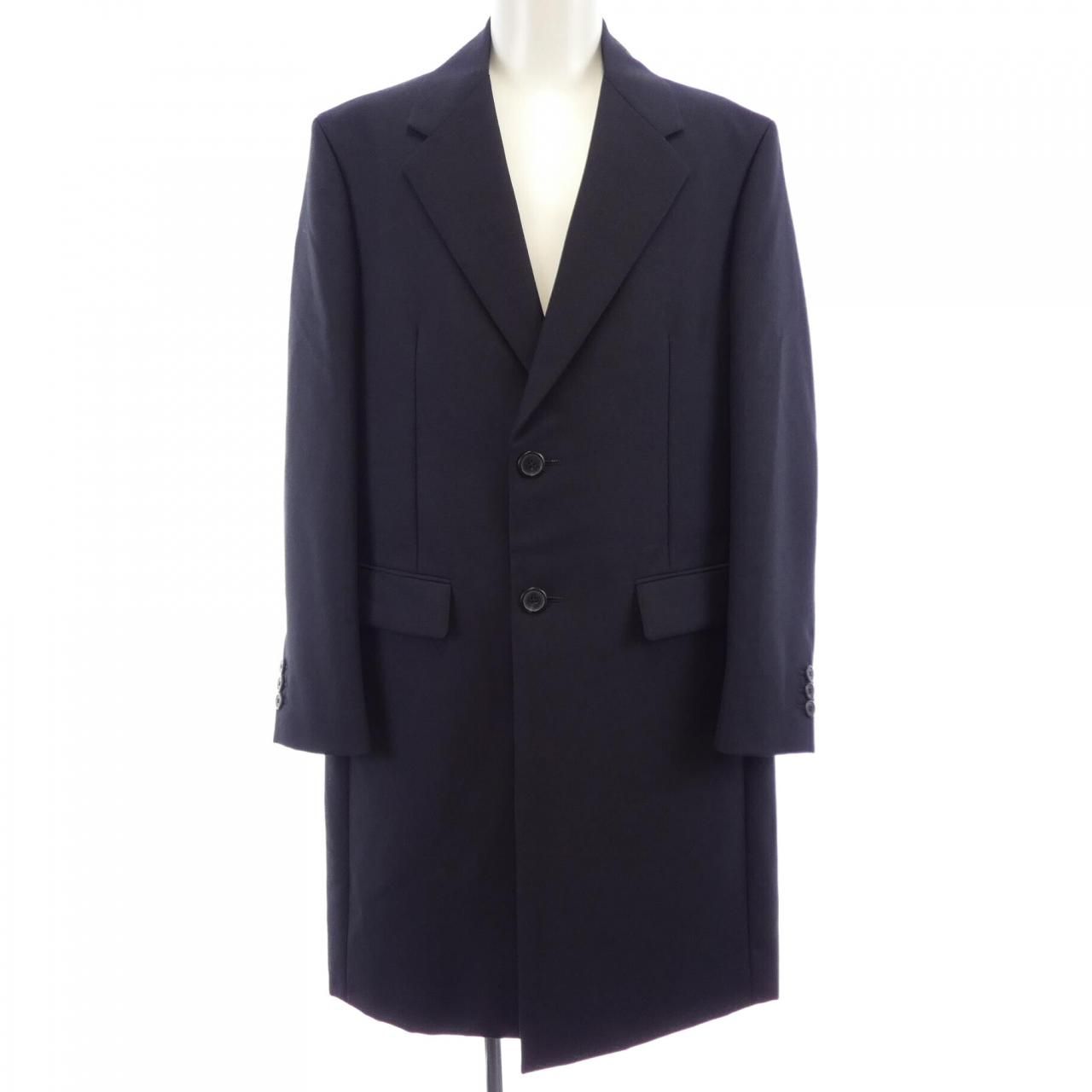 Prada Triangle Logo Coat