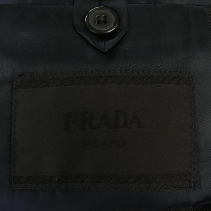 Prada Triangle Logo Coat — view 4