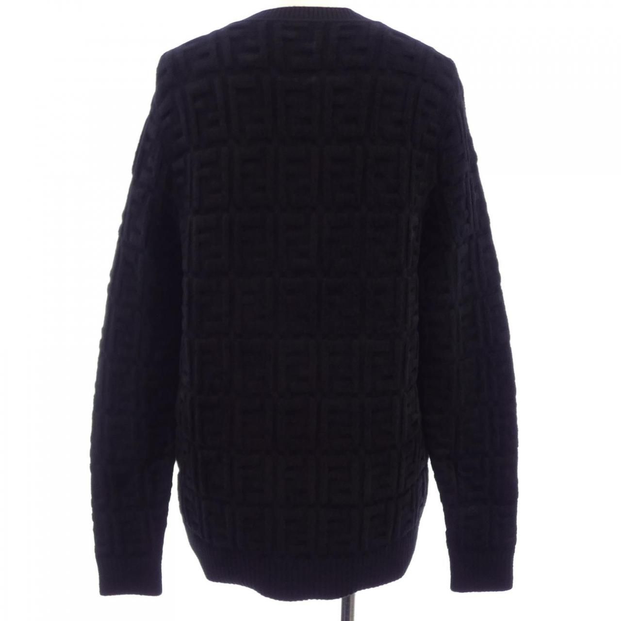 Fendi Knit Sweater Black — view 2