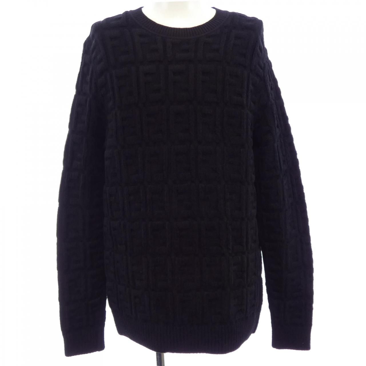 Fendi Knit Sweater Black