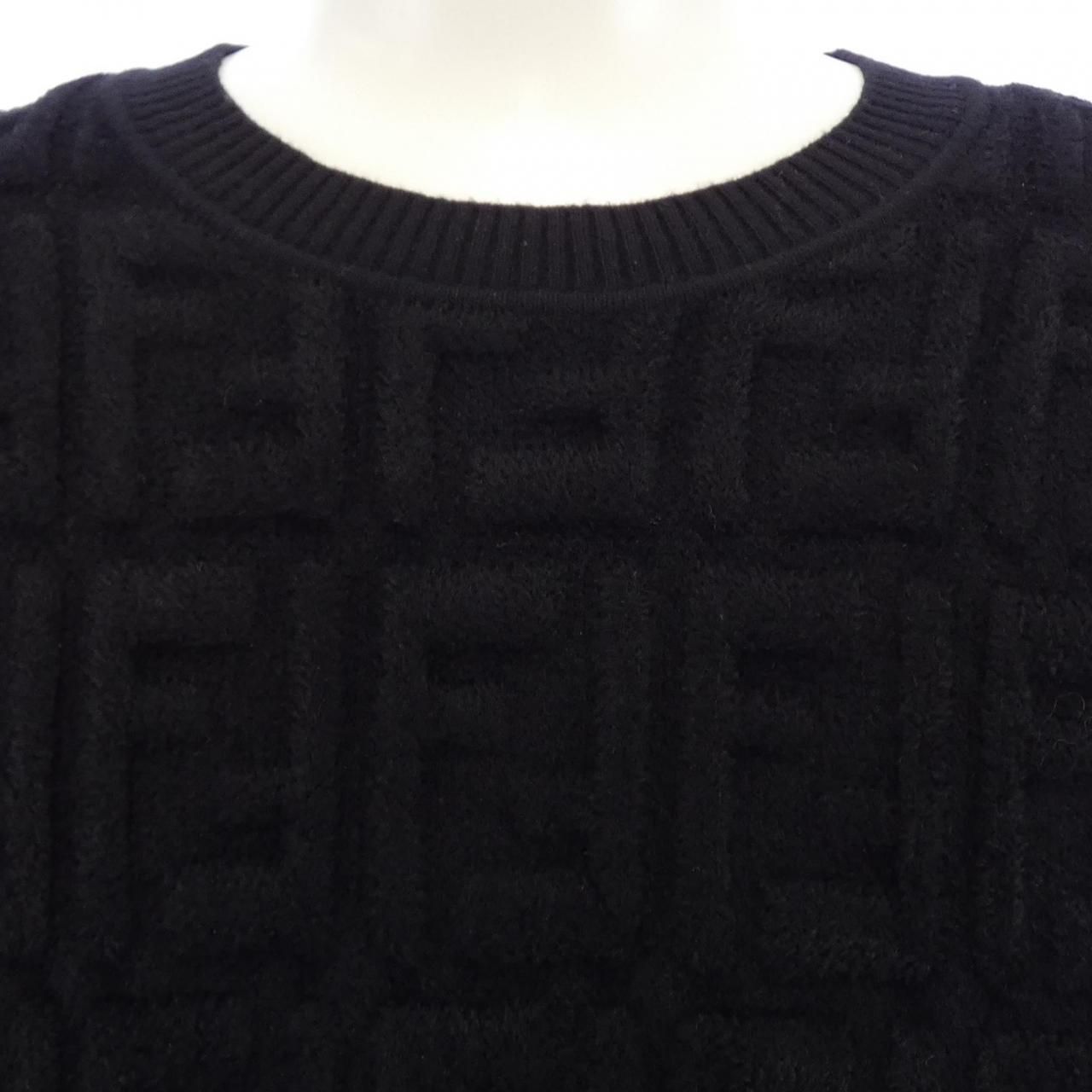 Fendi Knit Sweater Black — view 6
