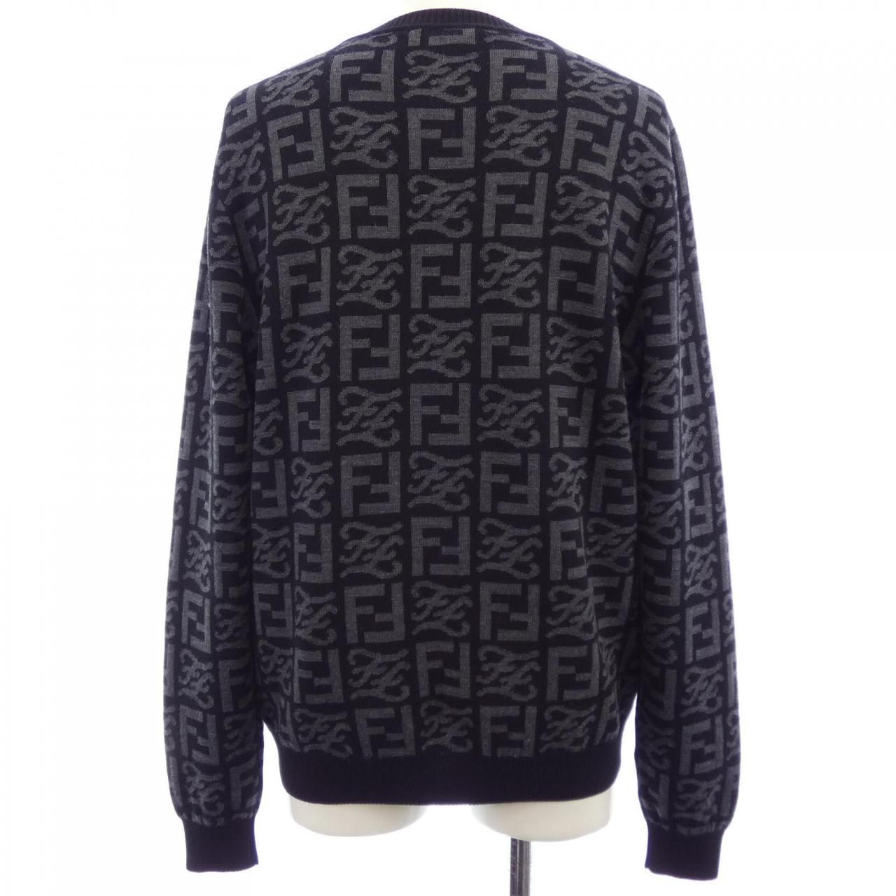 Fendi Knit Sweater Black — view 2