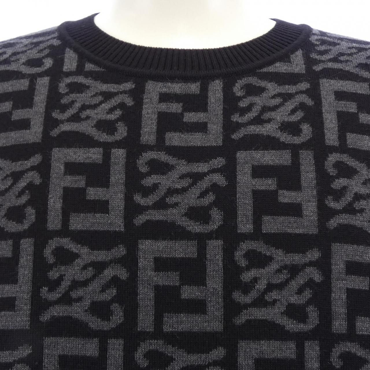Fendi Knit Sweater Black — view 5