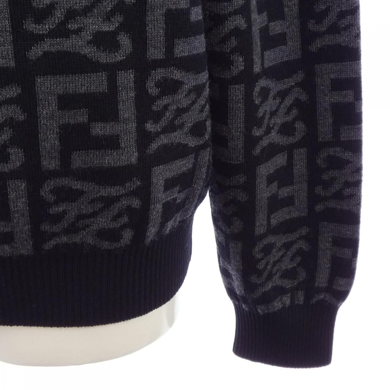 Fendi Knit Sweater Black — view 6