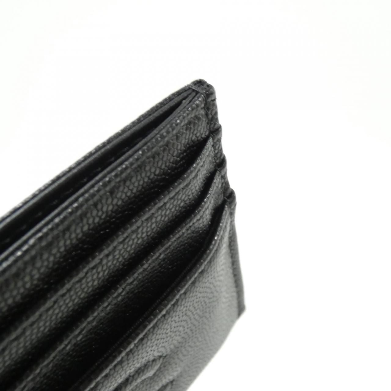 Chanel Card Case Card Holders Black — view 4