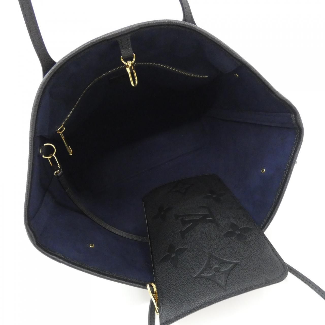 Louis Vuitton Monogram Empreinte Neverfull — view 5