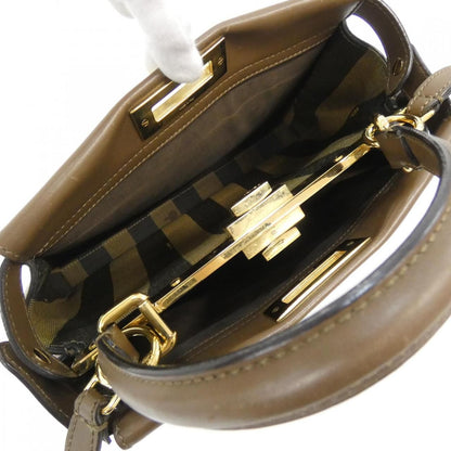 Fendi Peekaboo Bag Handbag Gold — view 6