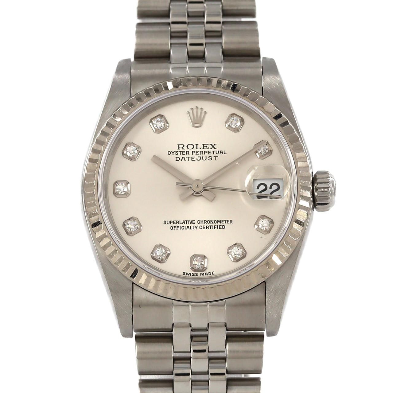 Rolex Datejust Automatic Winding Number Watch