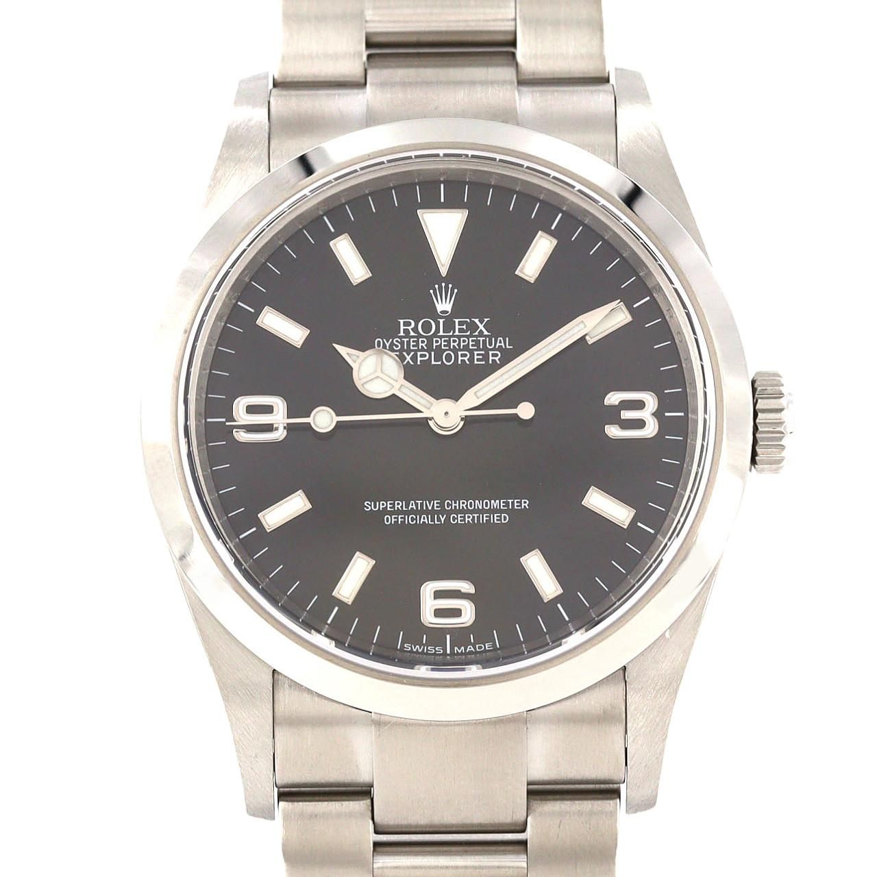 Rolex Explorer-i SS Automatic Winding Number Watch