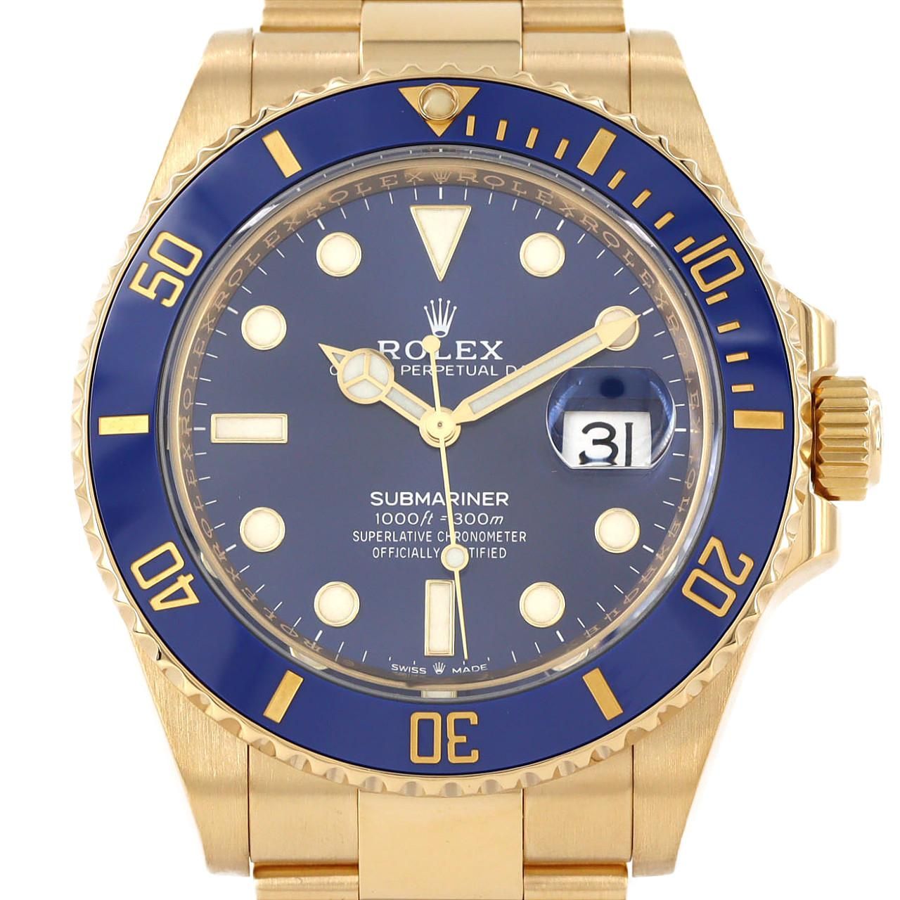 Rolex Submariner Date YG Automatic Winding Watch
