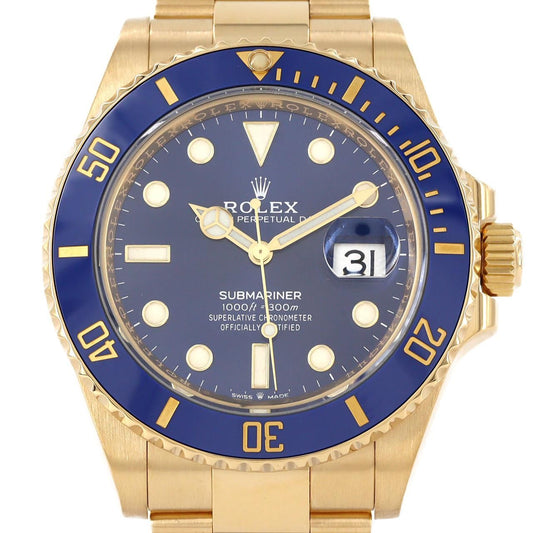 Rolex Submariner Date YG Automatic Winding Watch