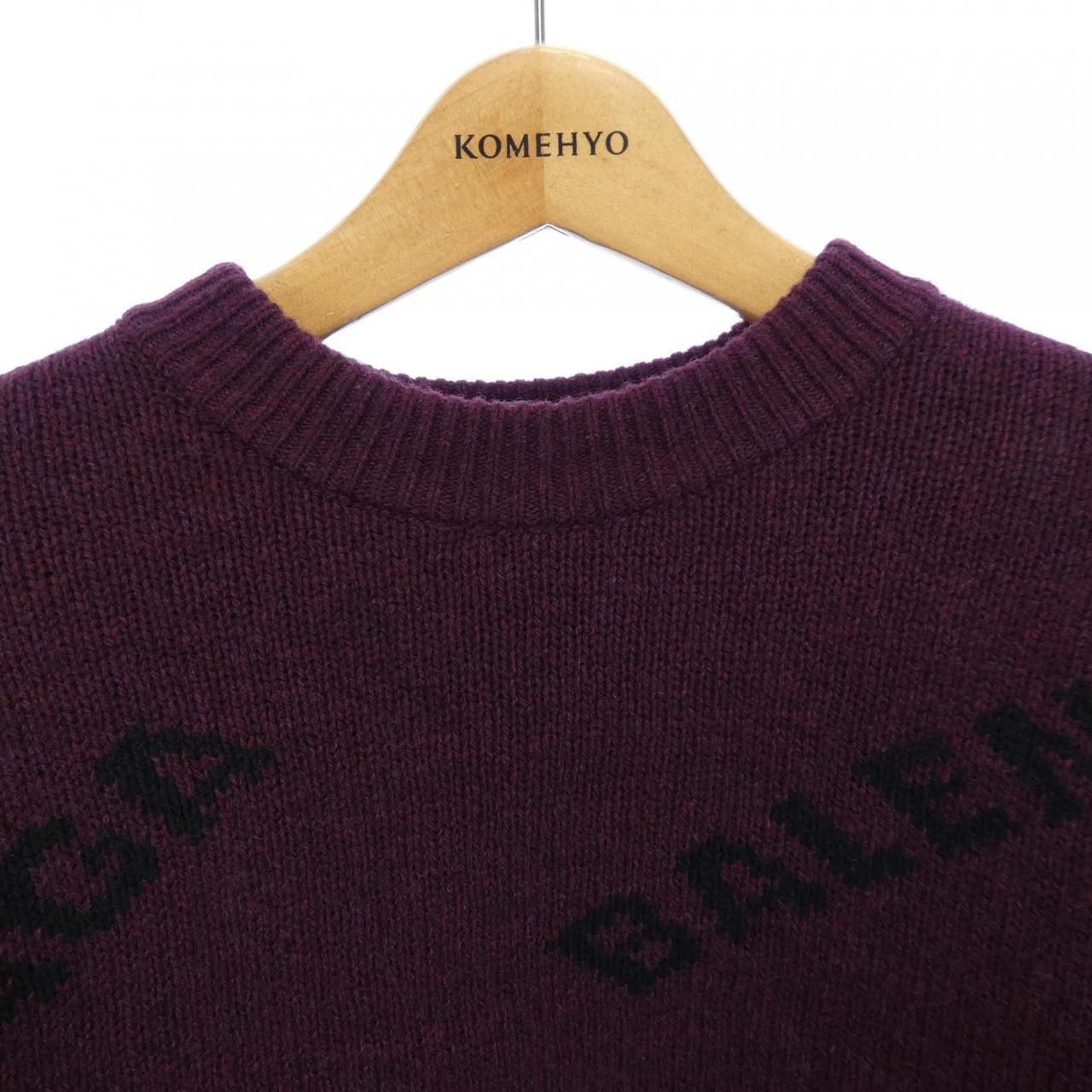 Balenciaga Knit Sweater Purple — view 5