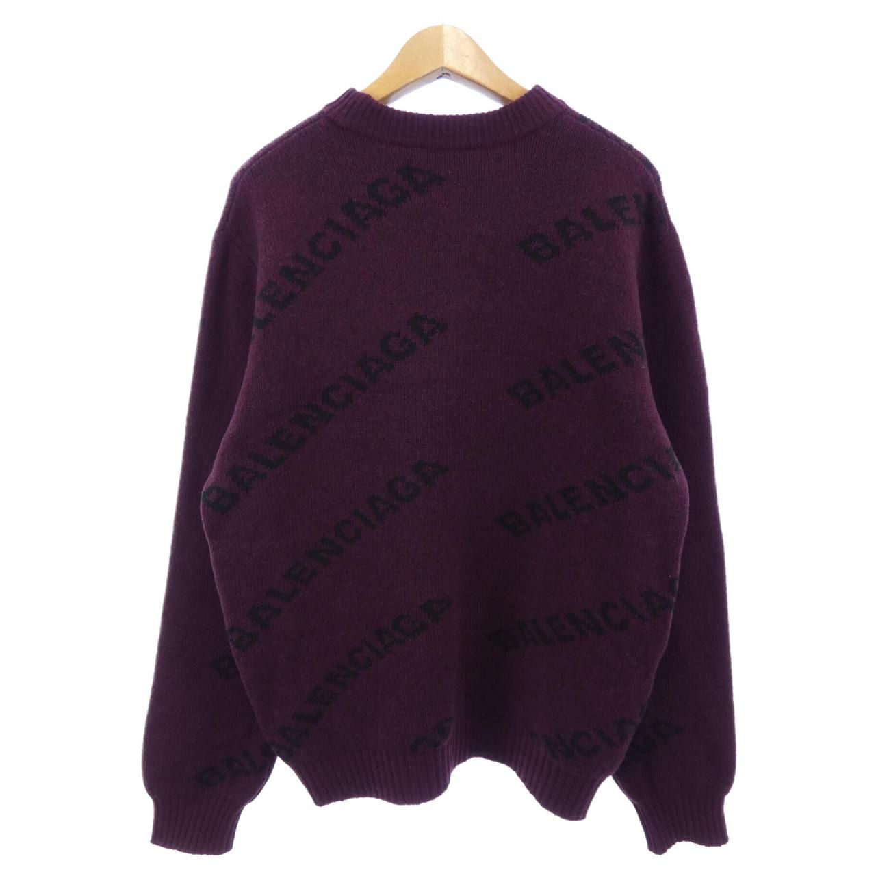 Balenciaga Knit Sweater Purple — view 2