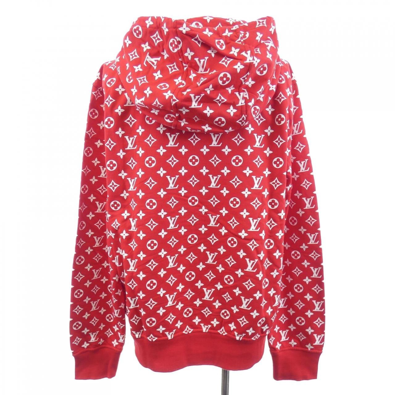 Louis Vuitton Monogram Bock Logo Pullover Supreme Hoodie — view 2