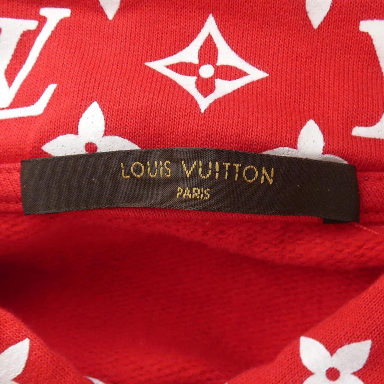 Louis Vuitton Monogram Bock Logo Pullover Supreme Hoodie — view 4