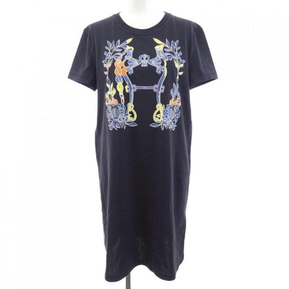 Hermes Cartouche Della Cavalleria Cut Dress