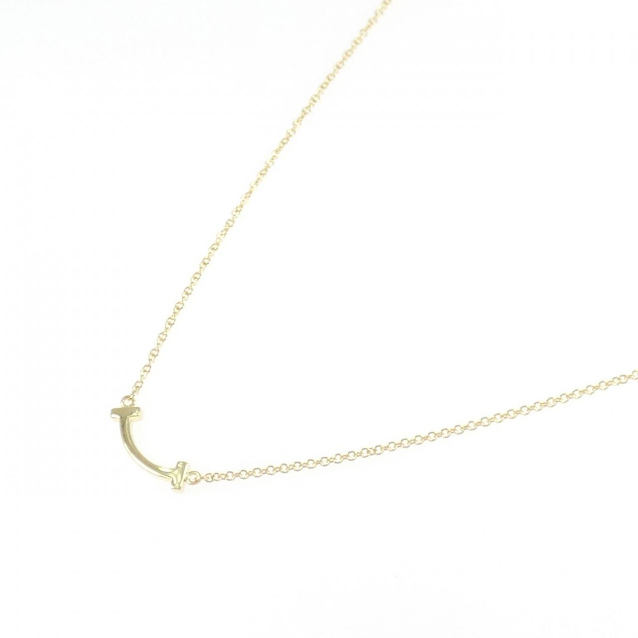 Tiffany & Co T Smile Mini Necklace — view 2