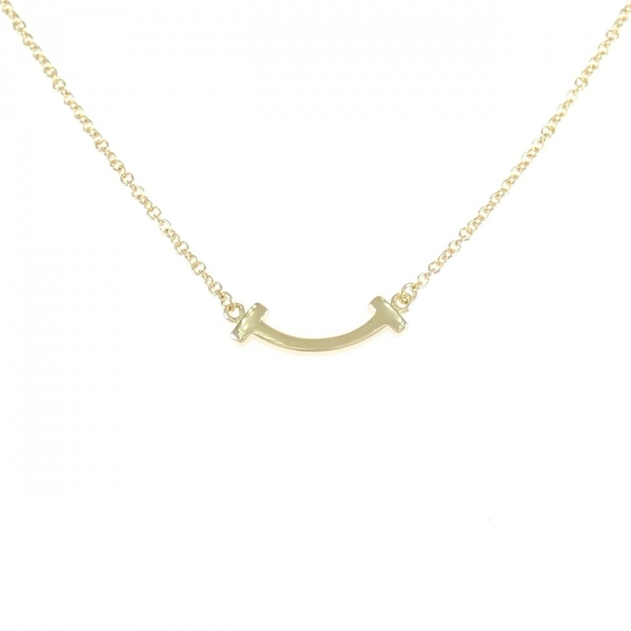 Tiffany & Co T Smile Mini Necklace