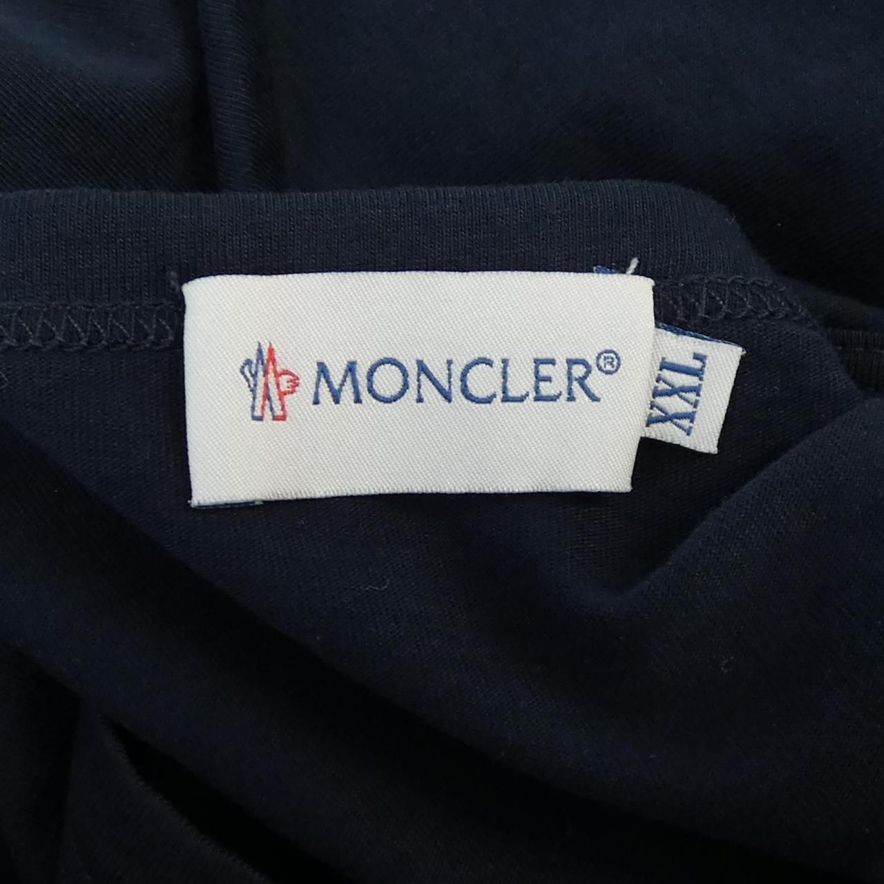Moncler T-Shirt Navy — view 4