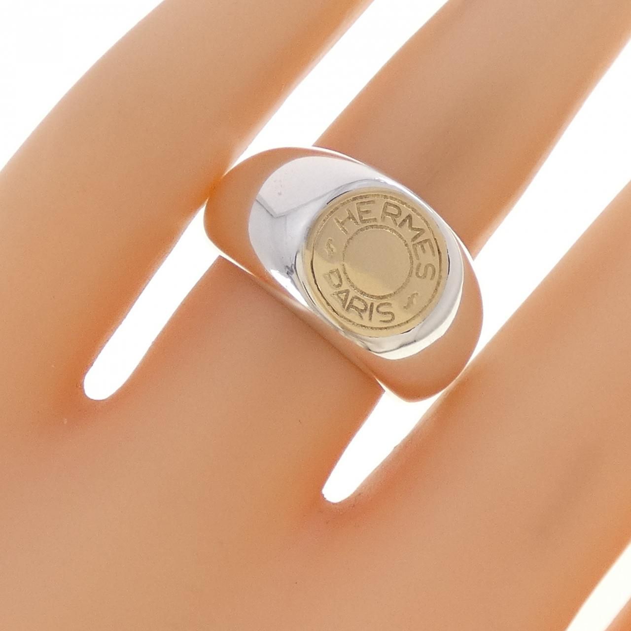 Hermes Vintage Clou de Sel Ring — view 4