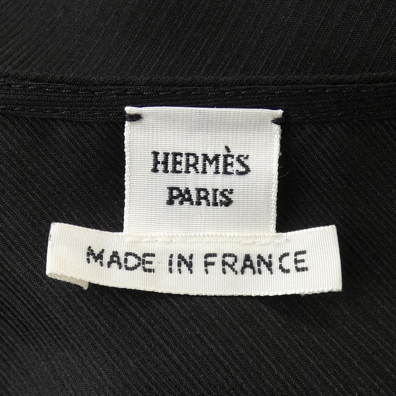 Hermes Lavalier Lune Neck Dress — view 3