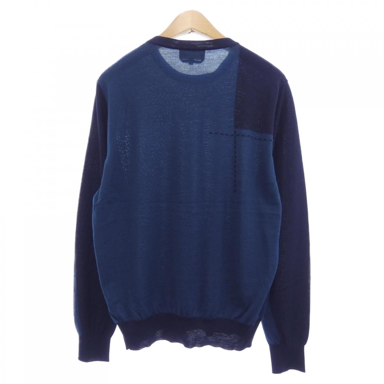 Hermes Knit Sweater Navy — view 2