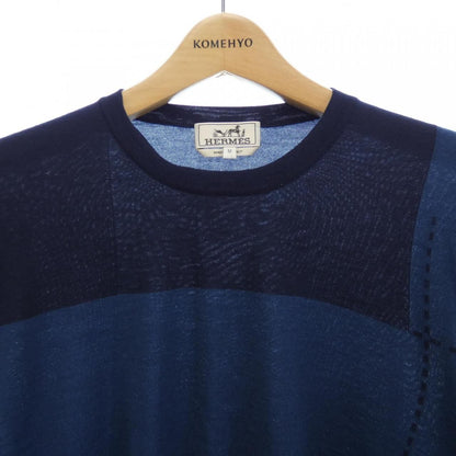 Hermes Knit Sweater Navy — view 5