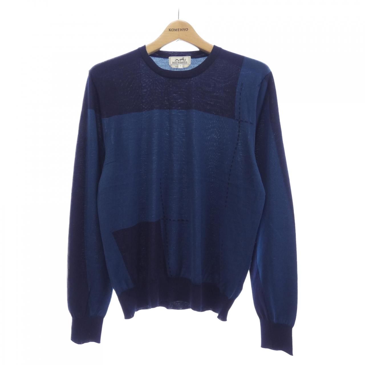 Hermes Knit Sweater Navy