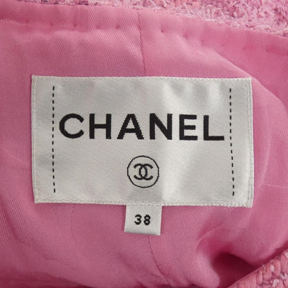 Chanel Collarless Jacket Pink — view 5