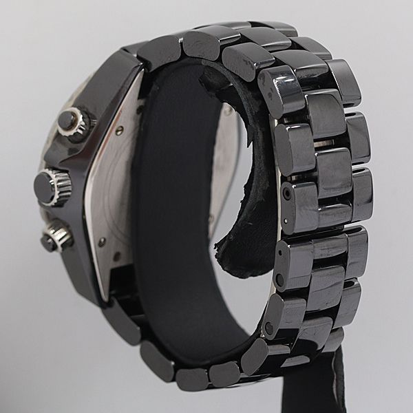 Chanel Chronograph Automatic Winding Black Dial Watch — view 3