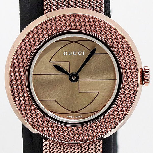 Gucci U-play 129.5 SS Quartz Silver Dial Watch