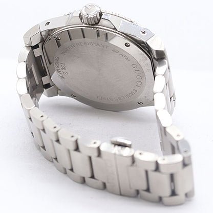 Gucci And Dive 136.2 Quartz Black Dial Watch — view 4