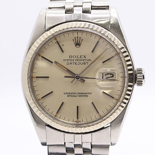 Rolex Datejust Automatic Winding Silver Dial Watch