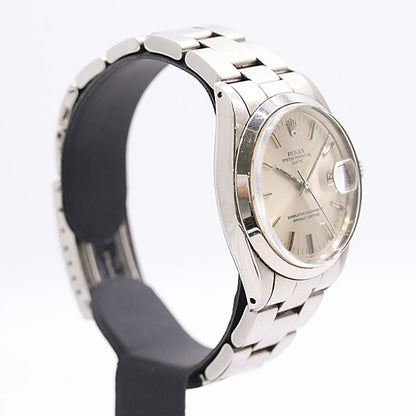 Rolex Oyster Perpetual Date Automatic Winding Silver Dial Watch — view 2