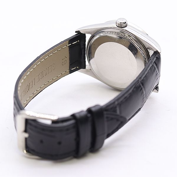 Rolex Air King Automatic Winding Black Dial Watch — view 4