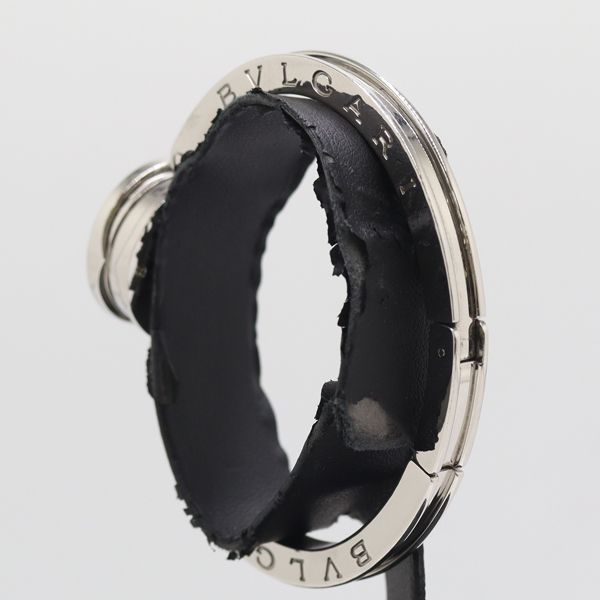 Bvlgari B-zero One Quartz Bangle Watch Blue Shell Dial — view 3