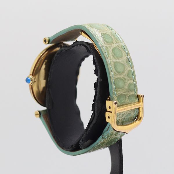Cartier Must Vendome Quartz Ivory Dial Watch — view 3